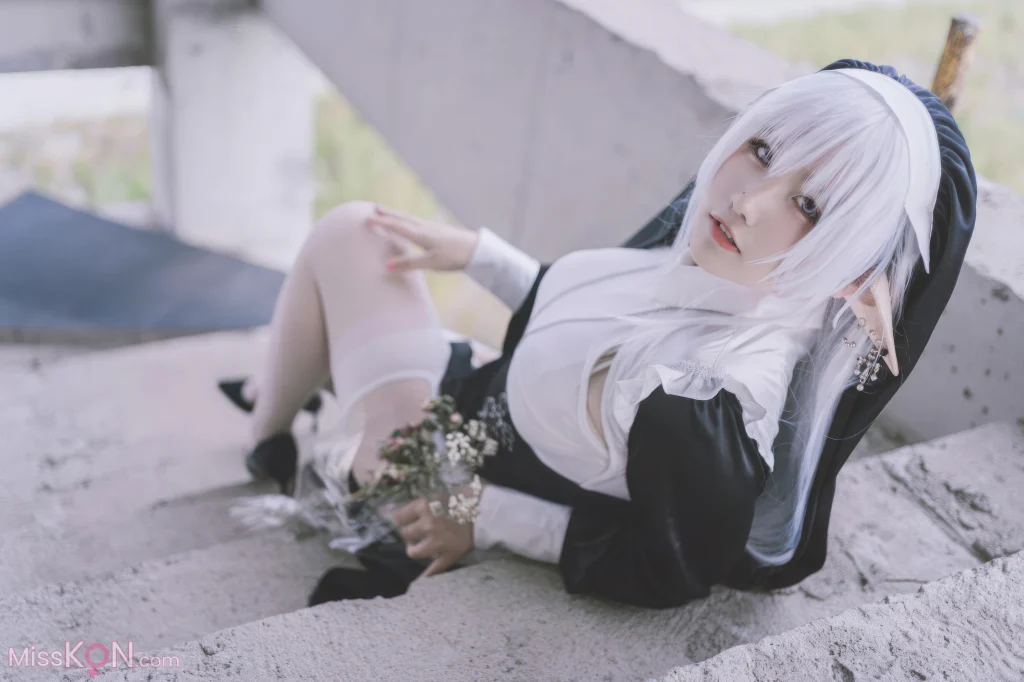 Coser@阿半今天很开心: 精灵修女 (28 photos) – Page 2