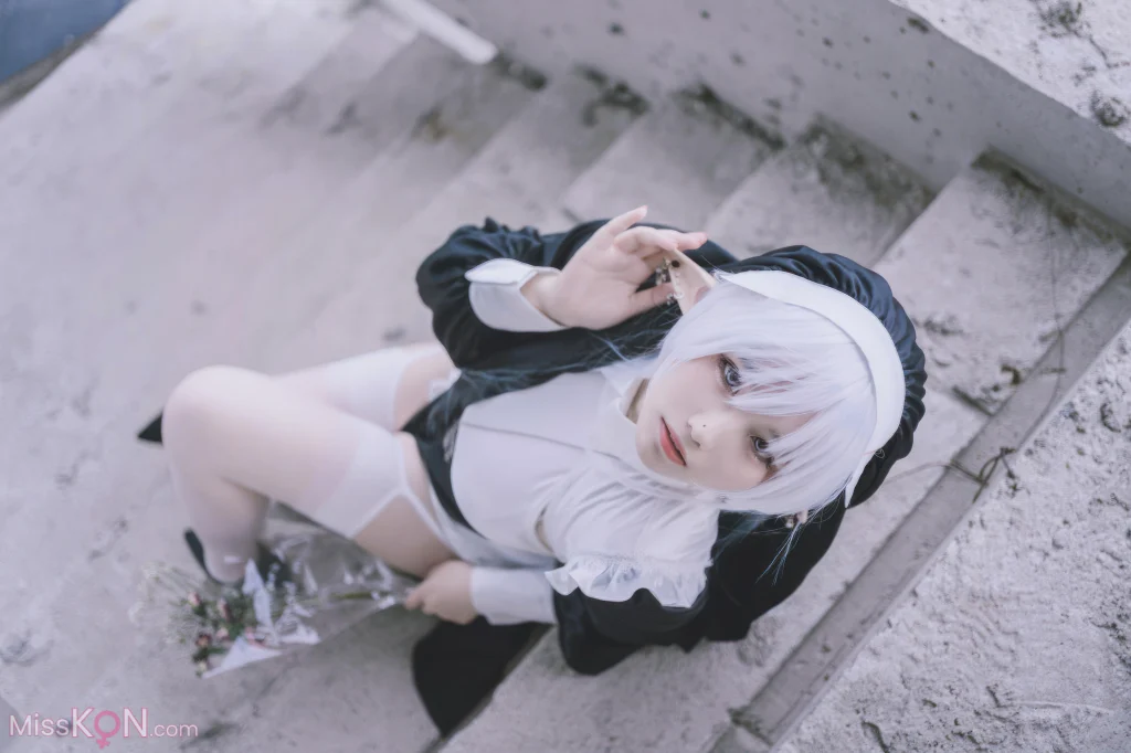 Coser@阿半今天很开心: 精灵修女 (28 photos) – Page 2