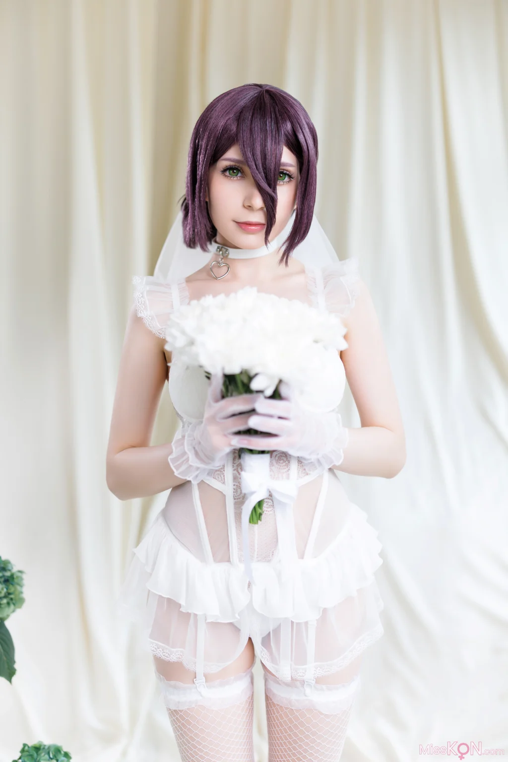 Coser@OwlLit: 电锯人 蕾塞 婚纱 (25 photos)