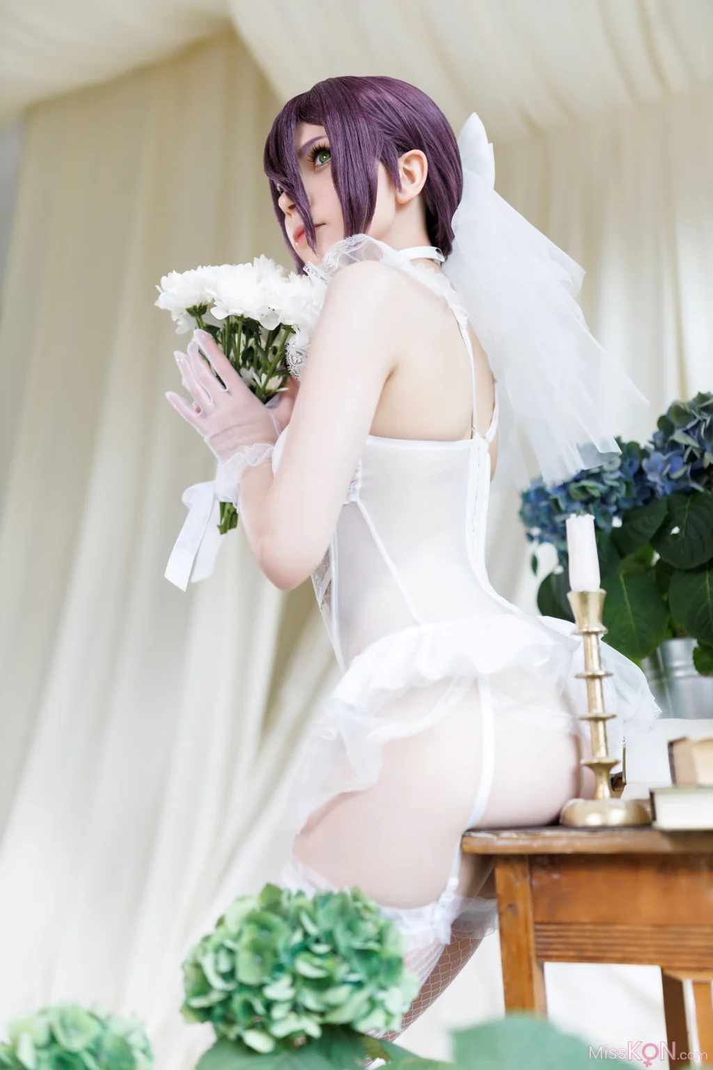 Coser@OwlLit: 电锯人 蕾塞 婚纱 (25 photos)