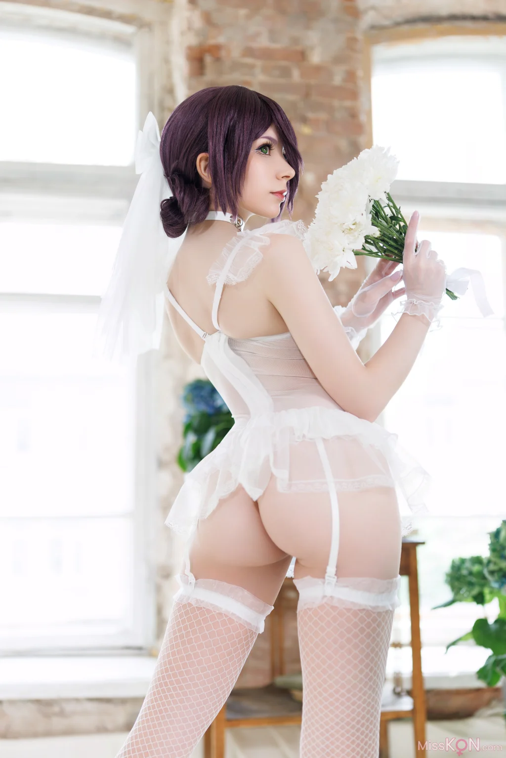Coser@OwlLit: 电锯人 蕾塞 婚纱 (25 photos)