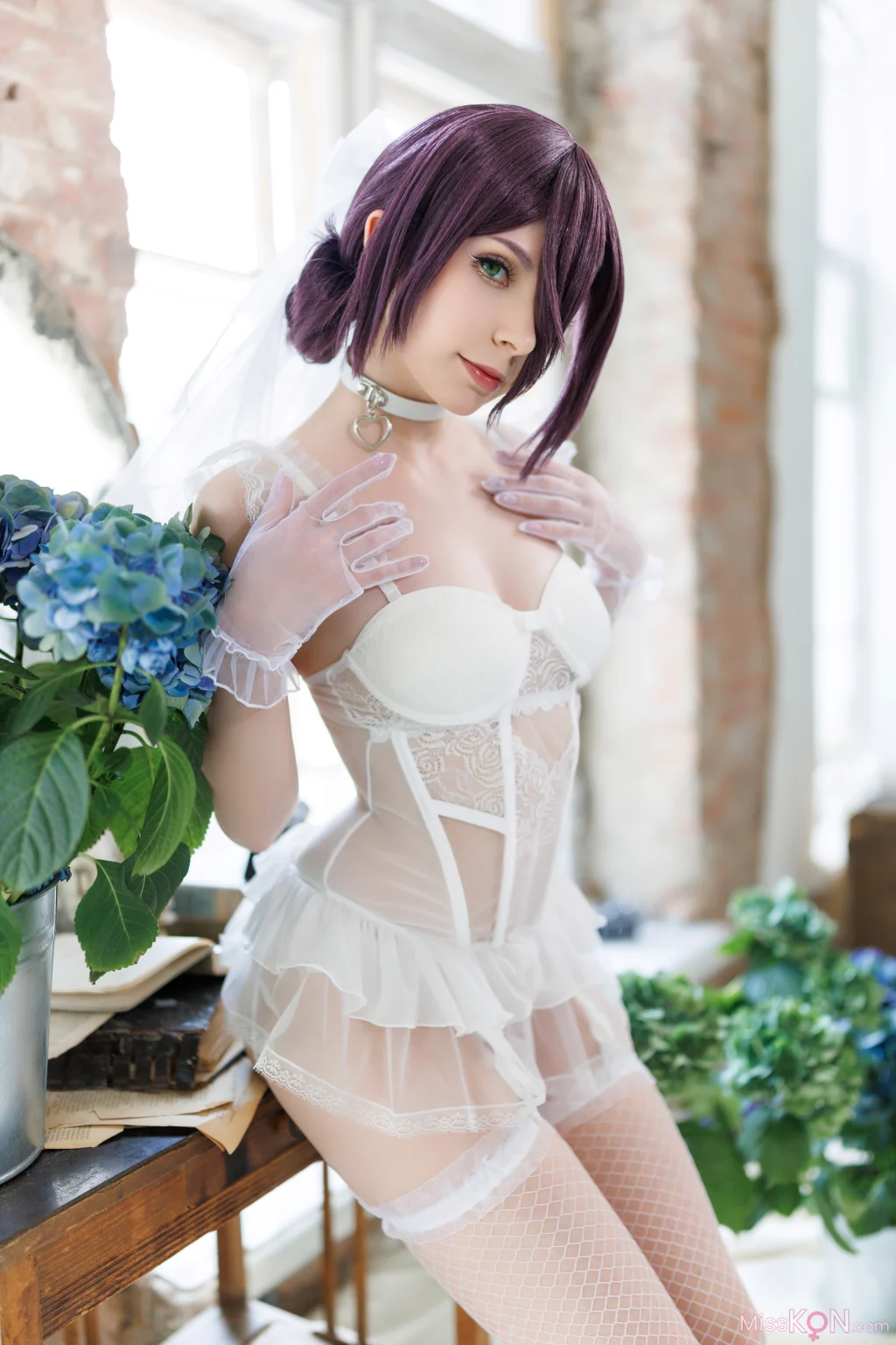 Coser@OwlLit: 电锯人 蕾塞 婚纱 (25 photos)