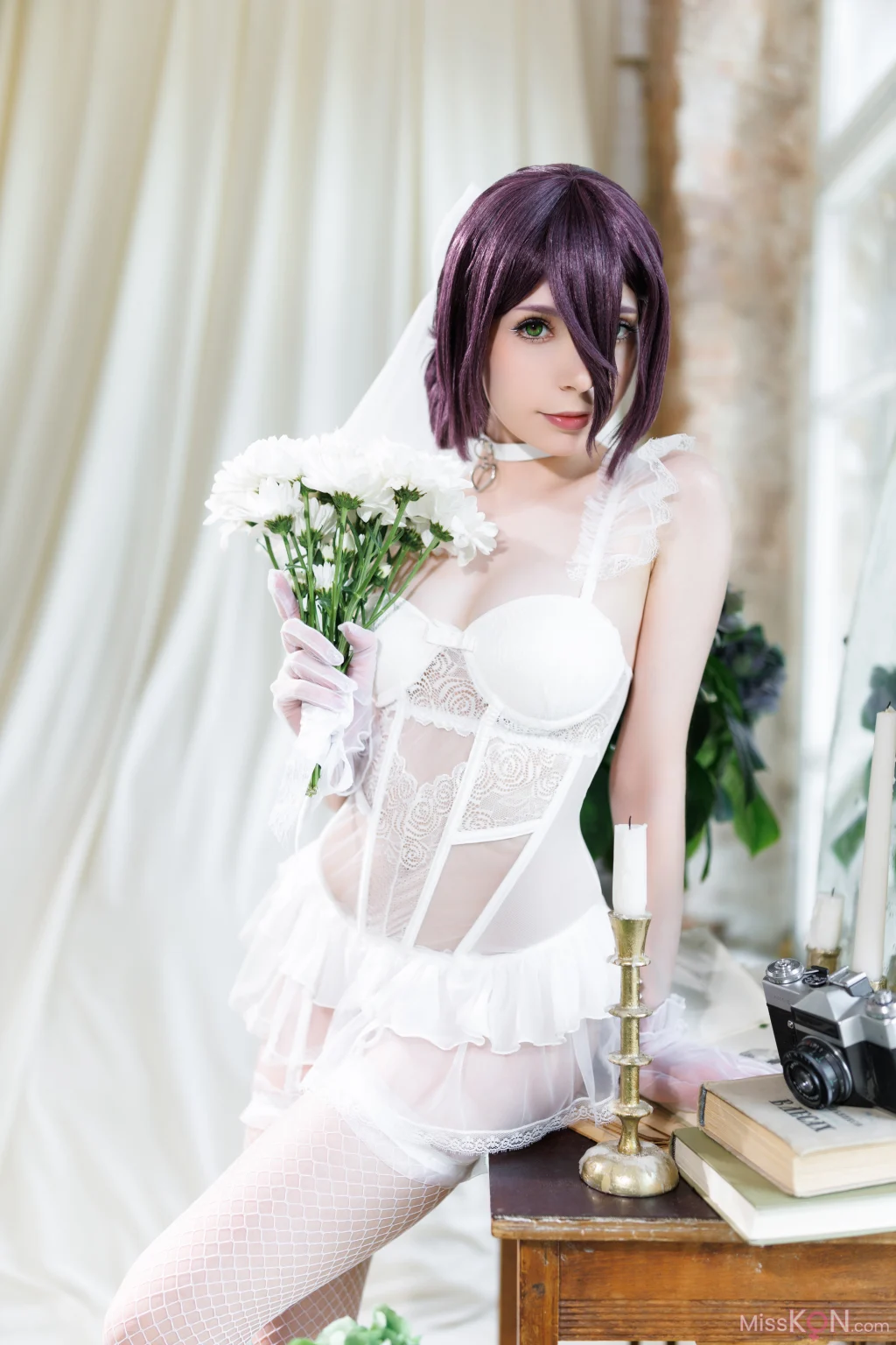 Coser@OwlLit: 电锯人 蕾塞 婚纱 (25 photos) – Page 2