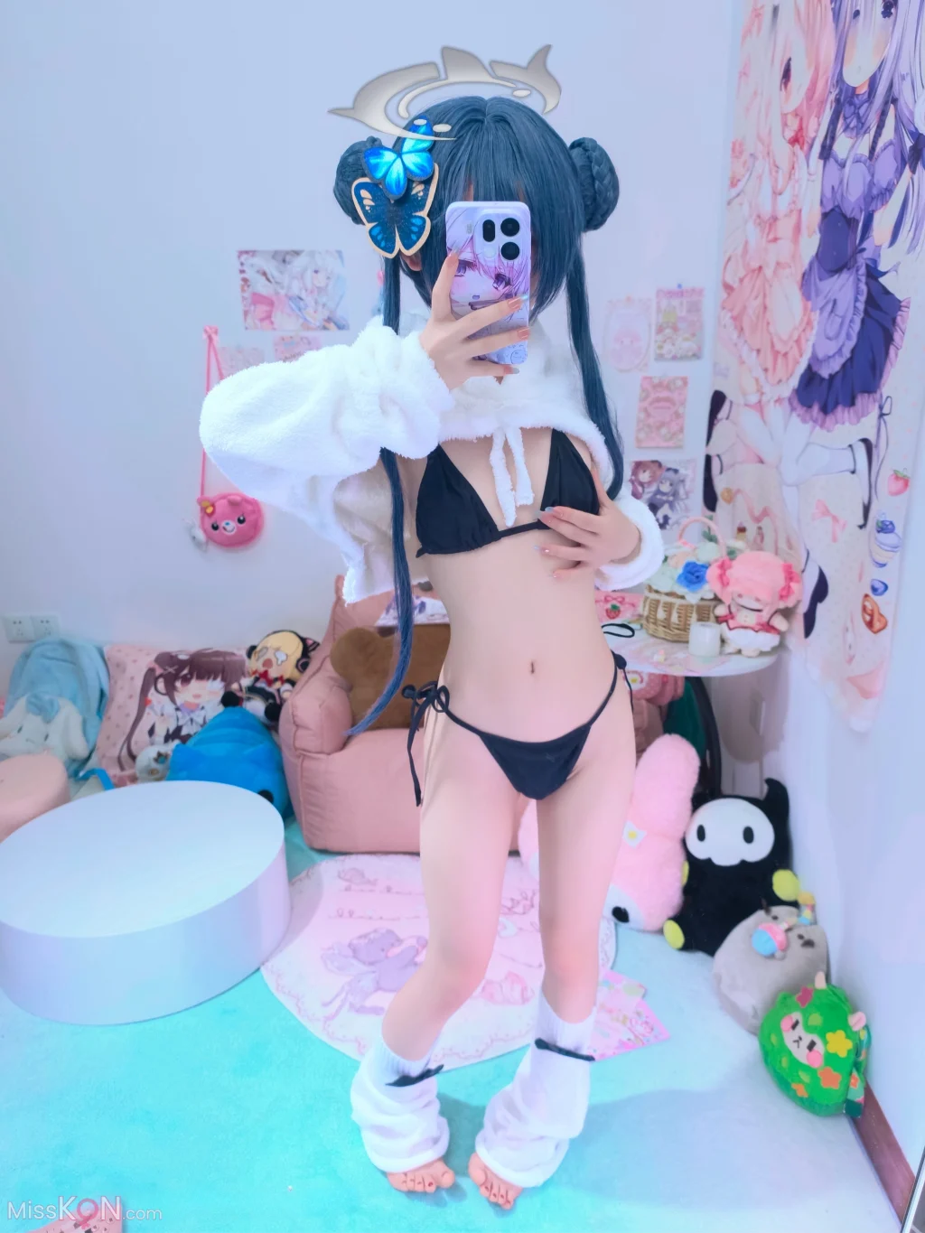 Coser@染三ran3: 蔚蓝档案-龙华妃咲 小熊猫 (108 photos)