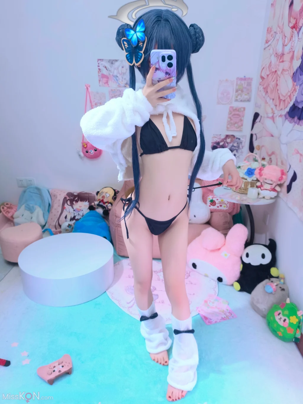 Coser@染三ran3: 蔚蓝档案-龙华妃咲 小熊猫 (108 photos)