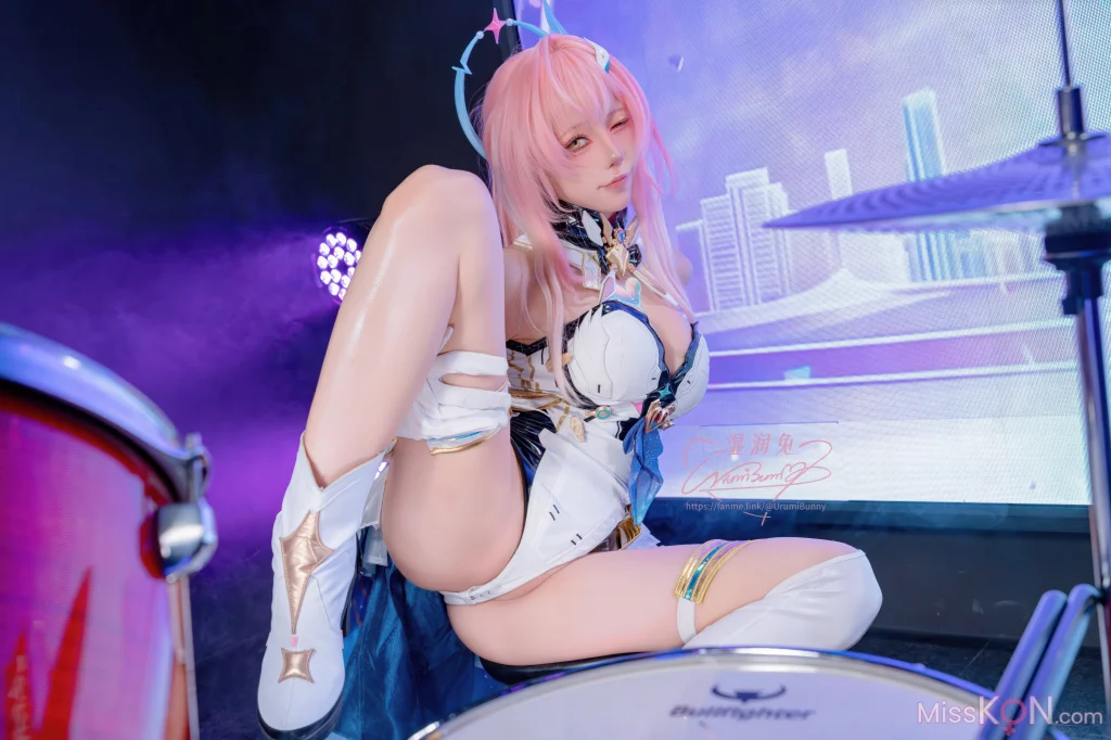 Coser@黏黏团子兔: 2026年06月作品 鸣潮 爱弥斯 (108 photos + 3 videos)
