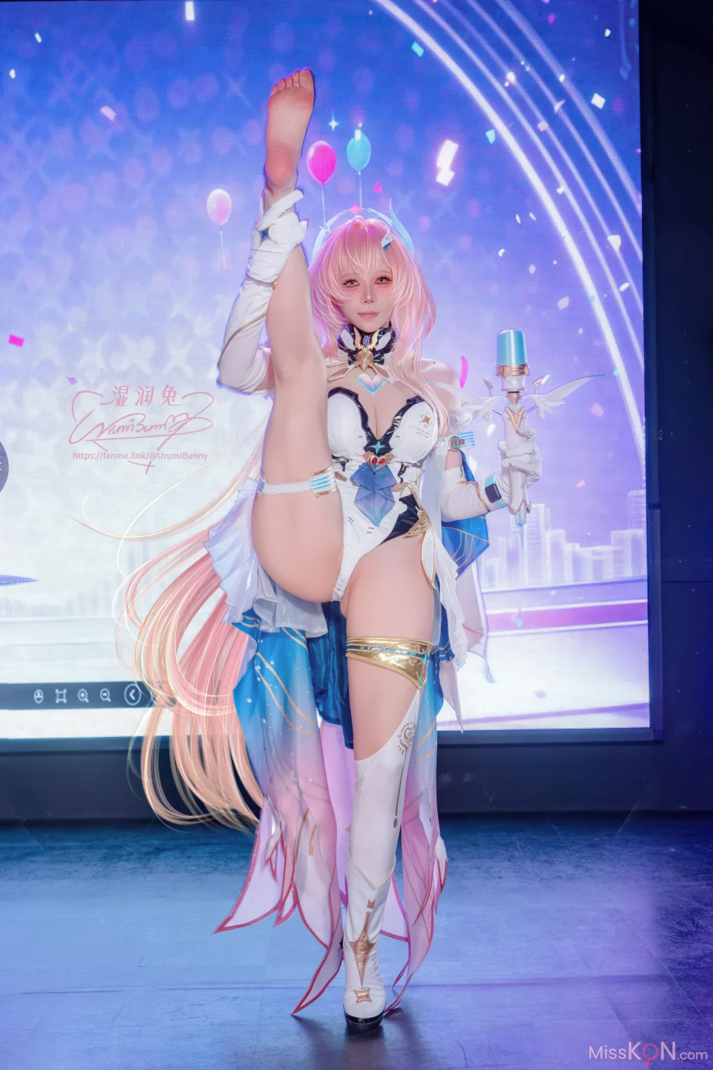 Coser@黏黏团子兔: 2026年06月作品 鸣潮 爱弥斯 (108 photos + 3 videos)