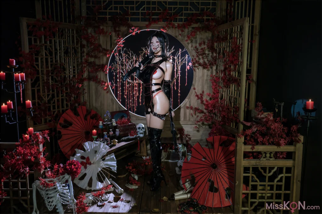 Coser@云溪溪 (Yunx1x1): 暗忍 (80 photos + 1 video)