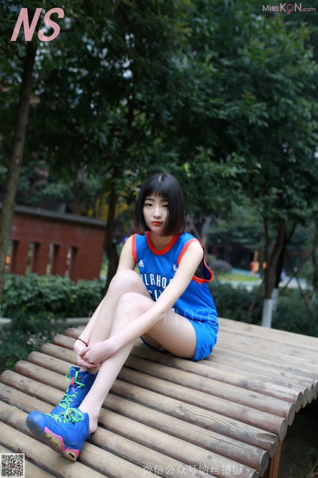 [NS纳丝摄影] No.086: 陈玉洁 蓝球少女 (121 photos + 1 video)