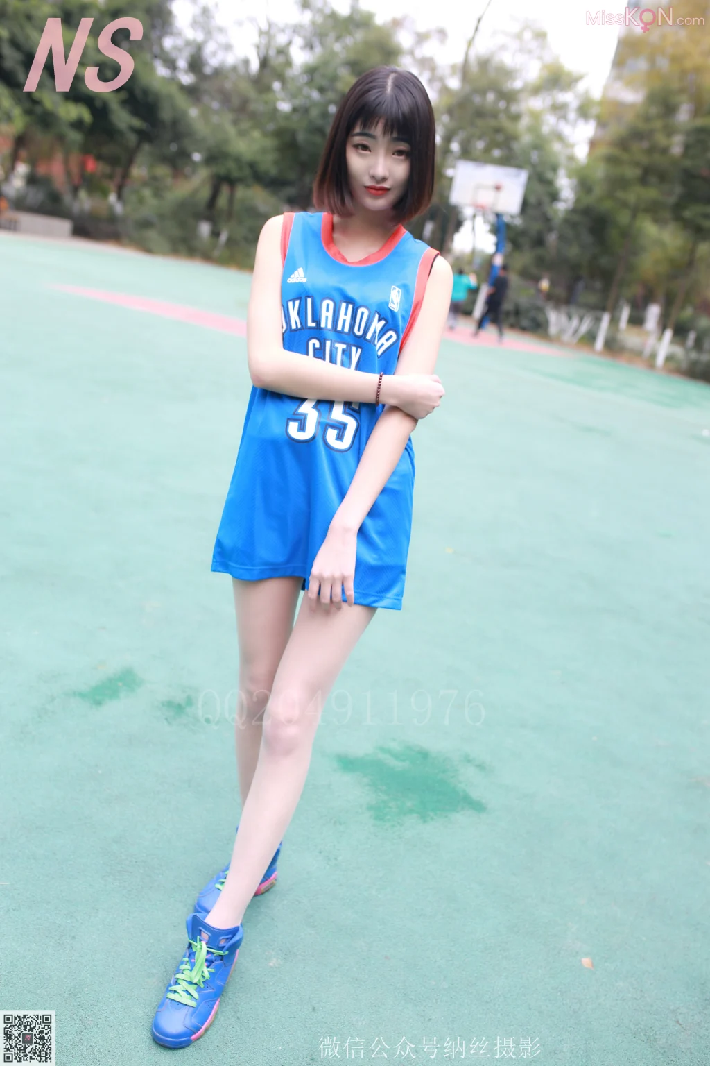 [NS纳丝摄影] No.086: 陈玉洁 蓝球少女 (121 photos + 1 video) – Page 2