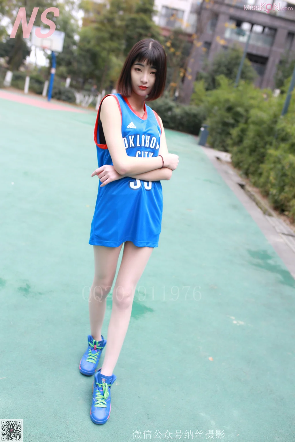 [NS纳丝摄影] No.086: 陈玉洁 蓝球少女 (121 photos + 1 video) – Page 2