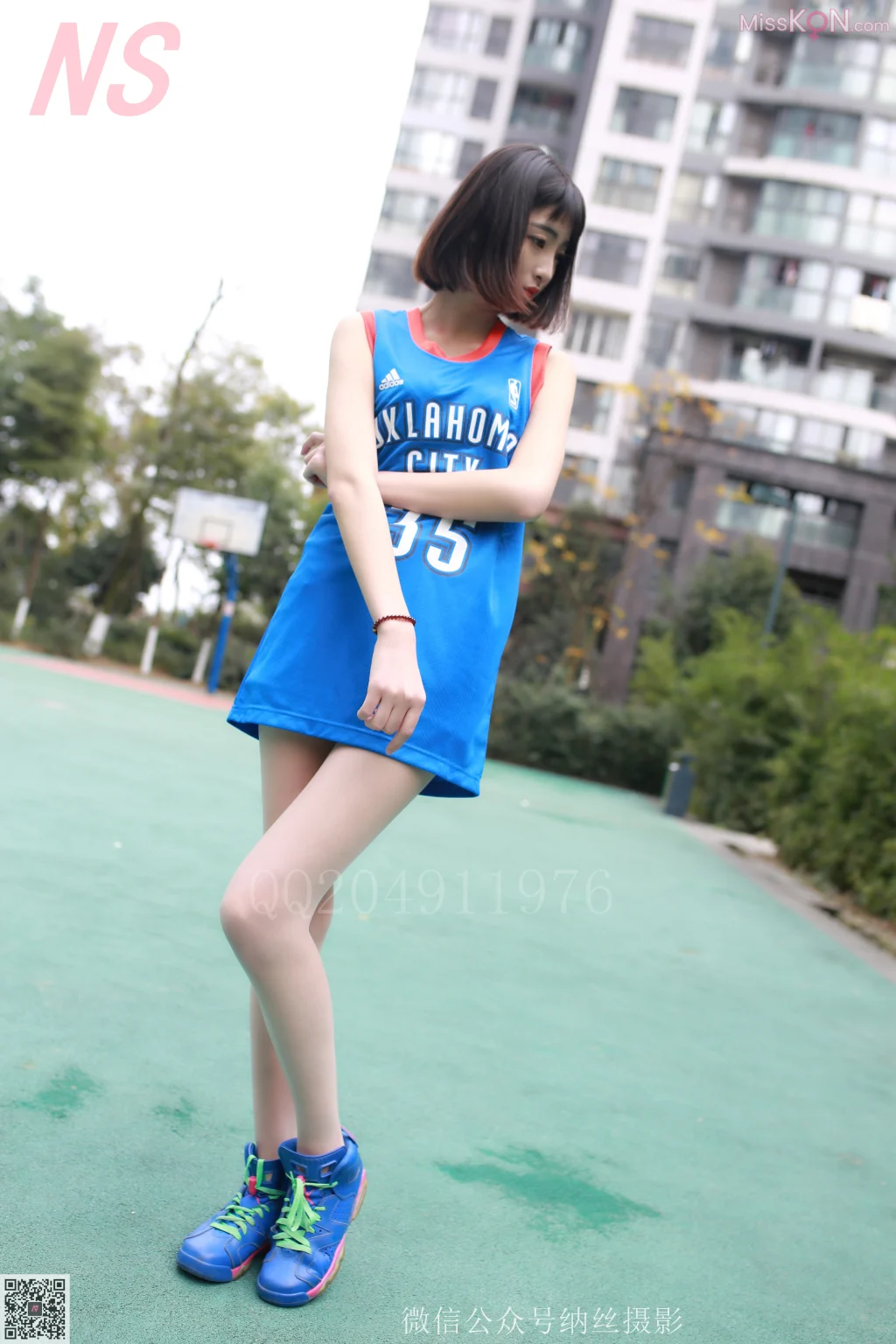[NS纳丝摄影] No.086: 陈玉洁 蓝球少女 (121 photos + 1 video) – Page 2
