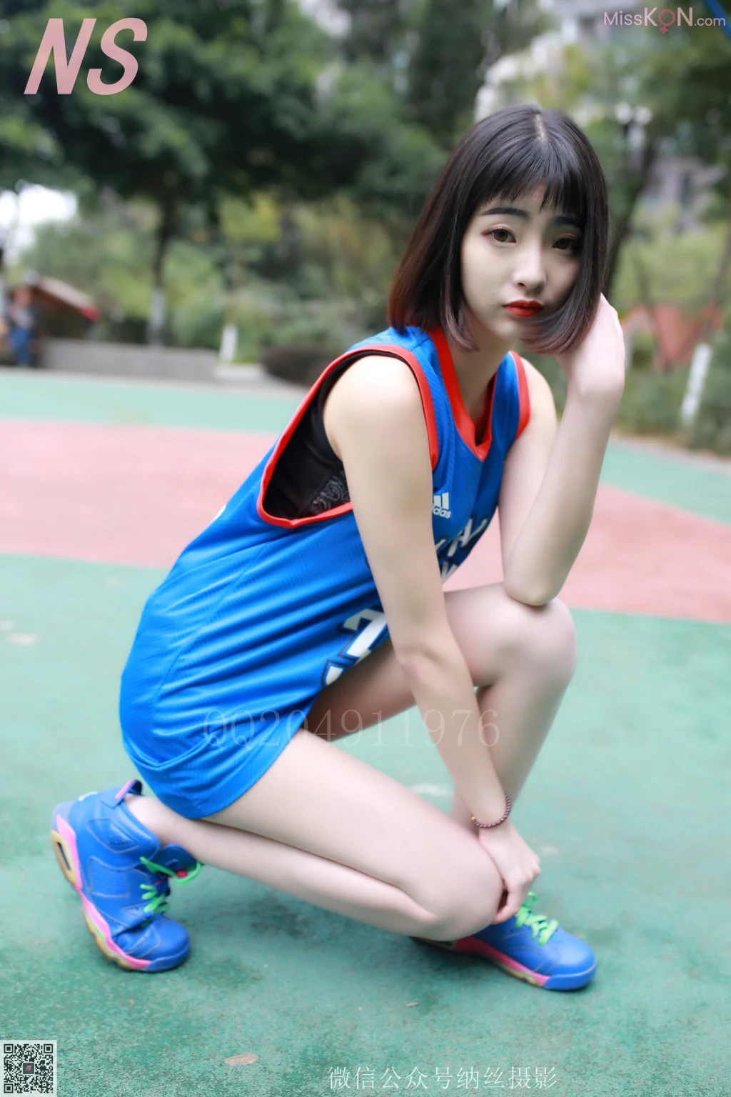 [NS纳丝摄影] No.086: 陈玉洁 蓝球少女 (121 photos + 1 video) – Page 2