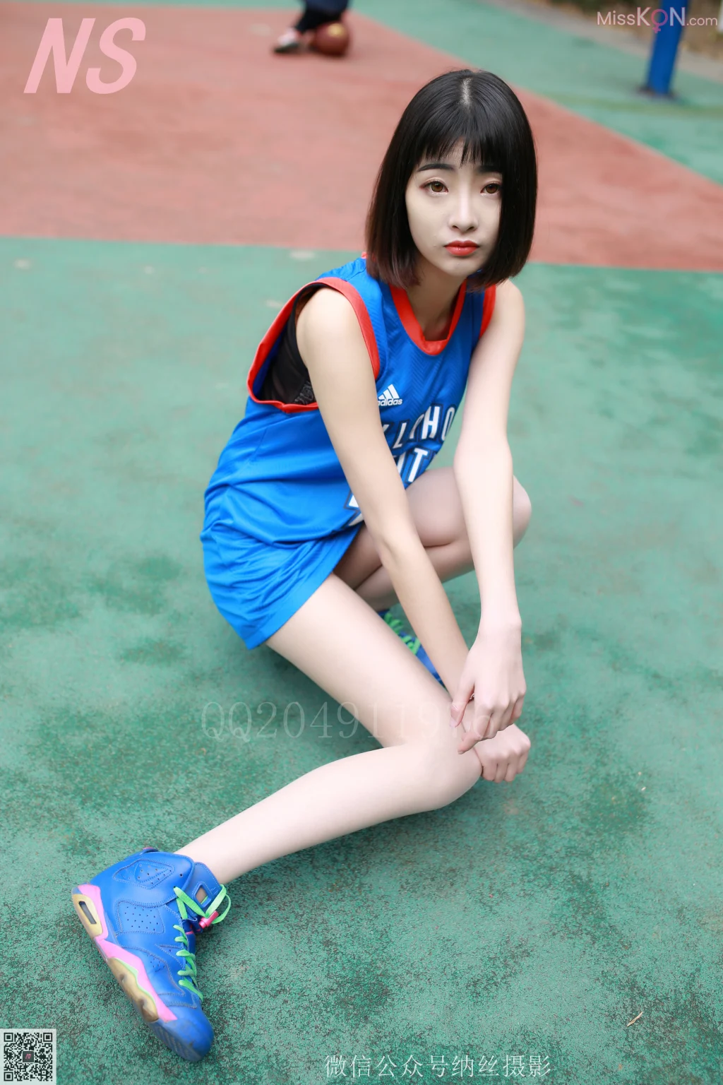 [NS纳丝摄影] No.086: 陈玉洁 蓝球少女 (121 photos + 1 video) – Page 2