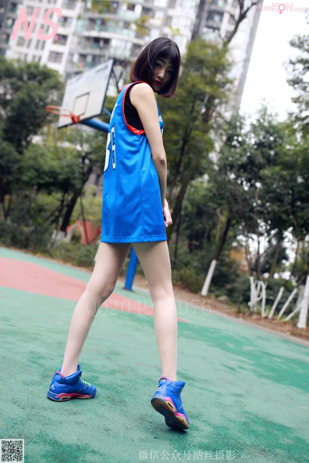 [NS纳丝摄影] No.086: 陈玉洁 蓝球少女 (121 photos + 1 video) – Page 2