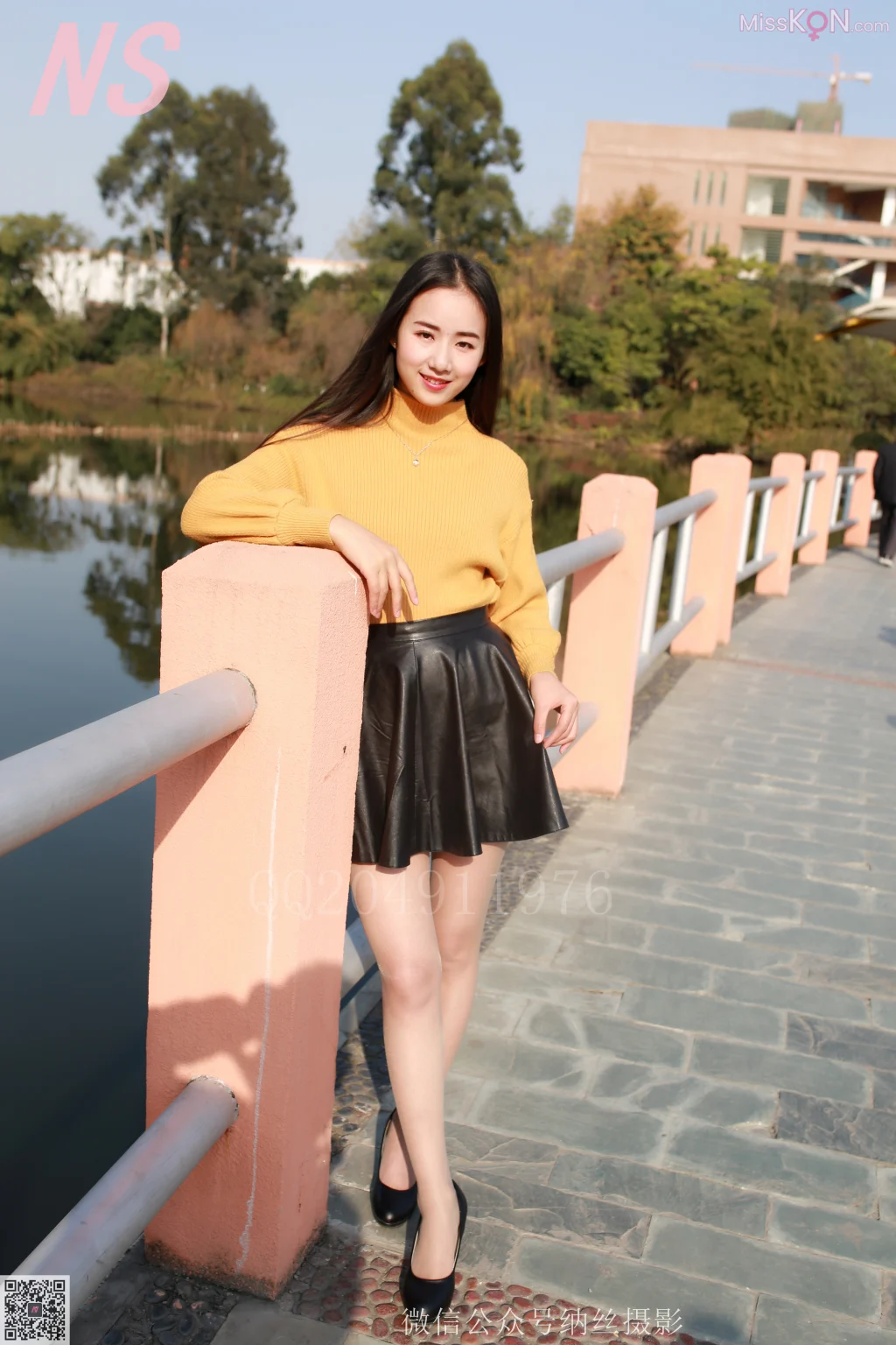 [NS纳丝摄影] No.090: 林小雅 皮裙肉丝 (72 photos)