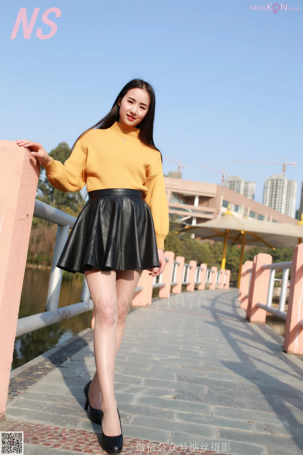 [NS纳丝摄影] No.090: 林小雅 皮裙肉丝 (72 photos)