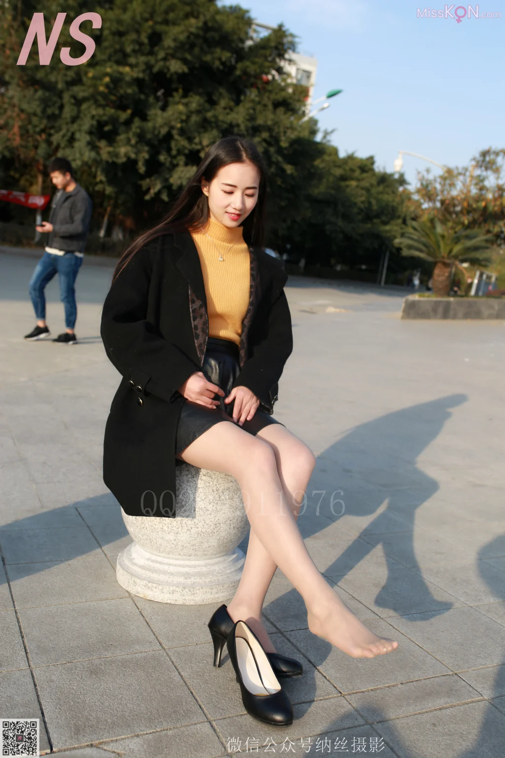 [NS纳丝摄影] No.090: 林小雅 皮裙肉丝 (72 photos)