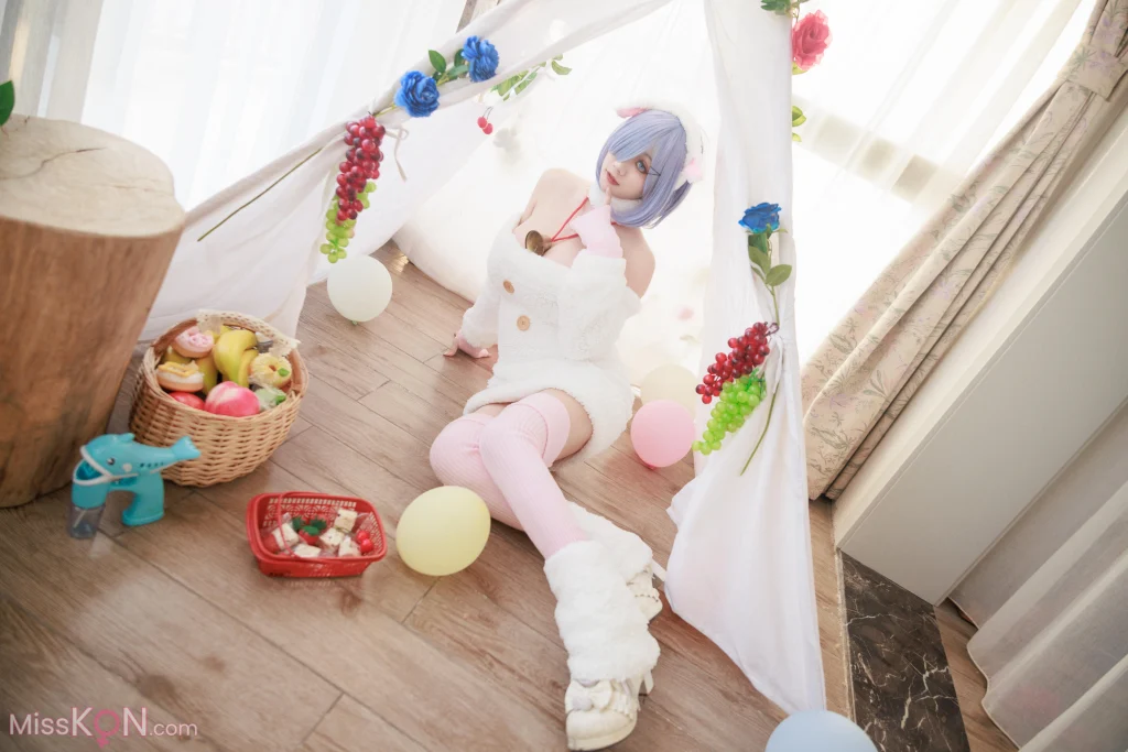 Coser@阿雪雪: 蕾姆小羊 (24 photos + 3 videos) – Page 2