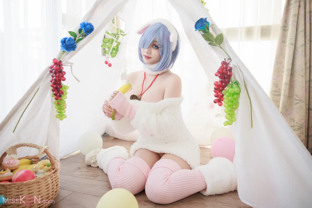 Coser@阿雪雪: 蕾姆小羊 (24 photos + 3 videos) – Page 2