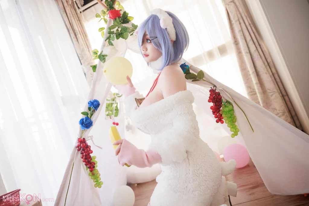 Coser@阿雪雪: 蕾姆小羊 (24 photos + 3 videos) – Page 2