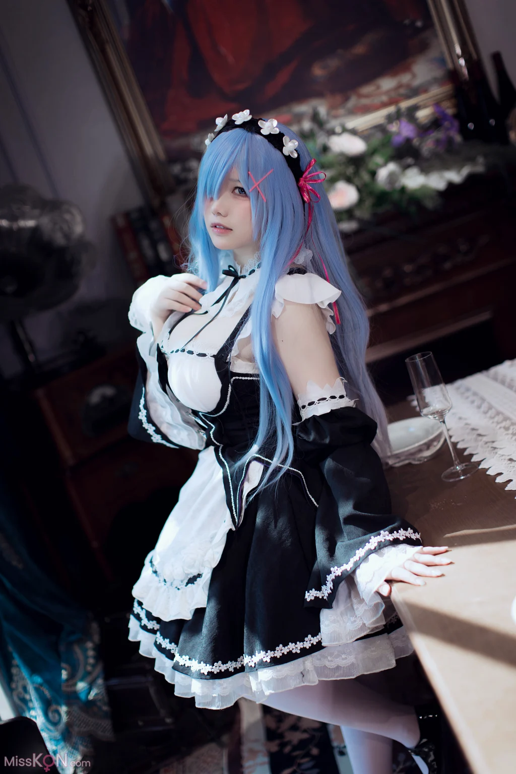 Coser@阿半今天很开心: 蕾姆女仆 (47 photos + 2 videos) – Page 2
