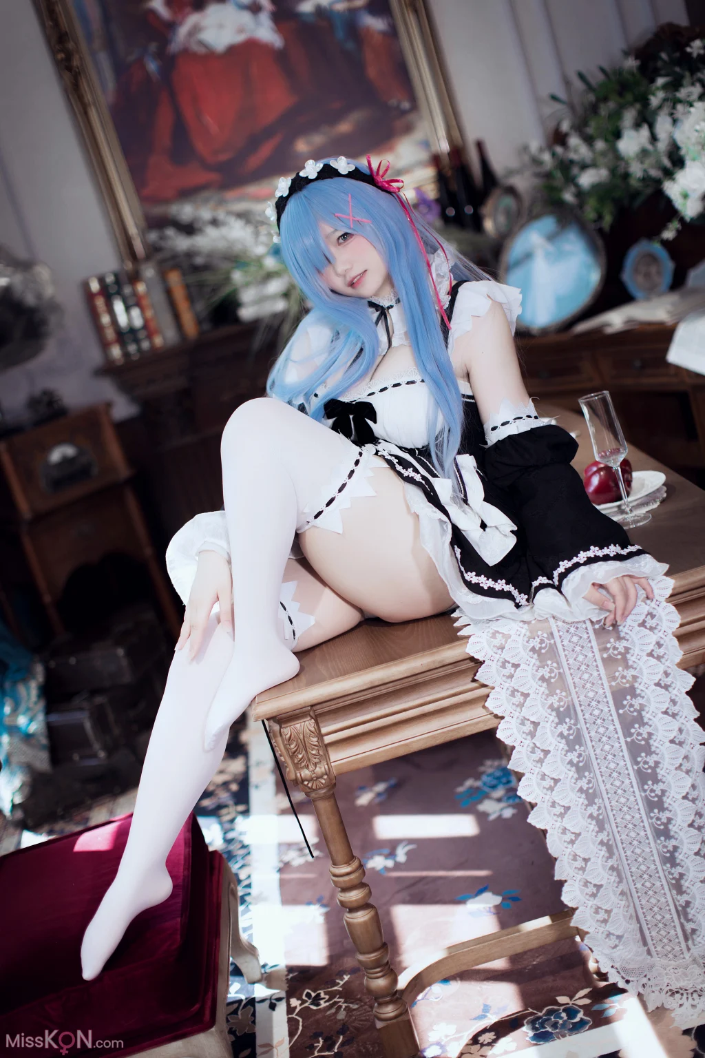 Coser@阿半今天很开心: 蕾姆女仆 (47 photos + 2 videos) – Page 2
