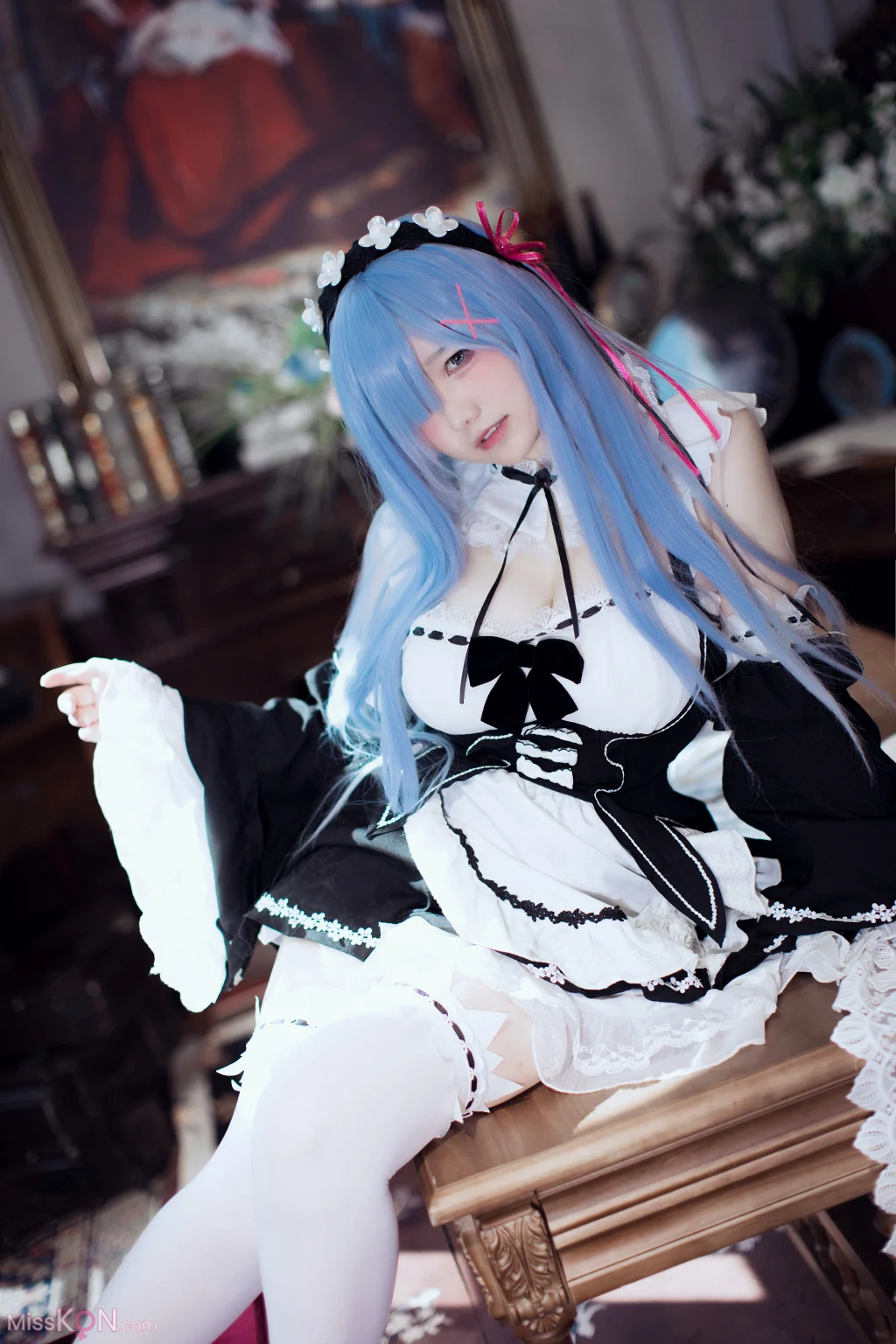 Coser@阿半今天很开心: 蕾姆女仆 (47 photos + 2 videos) – Page 2