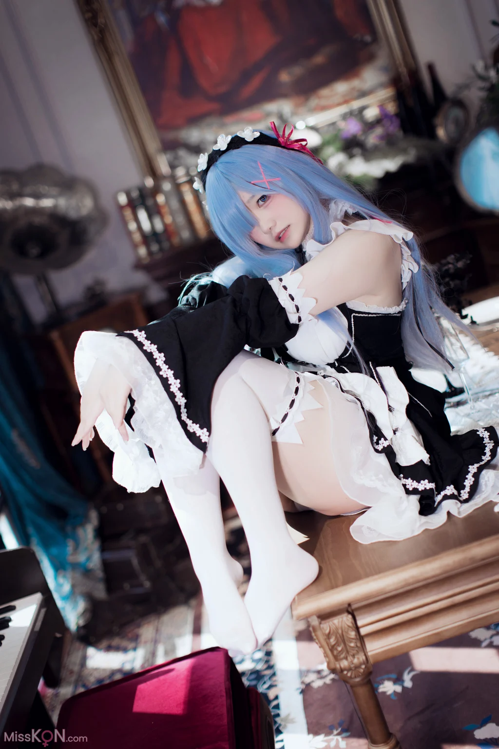 Coser@阿半今天很开心: 蕾姆女仆 (47 photos + 2 videos) – Page 2