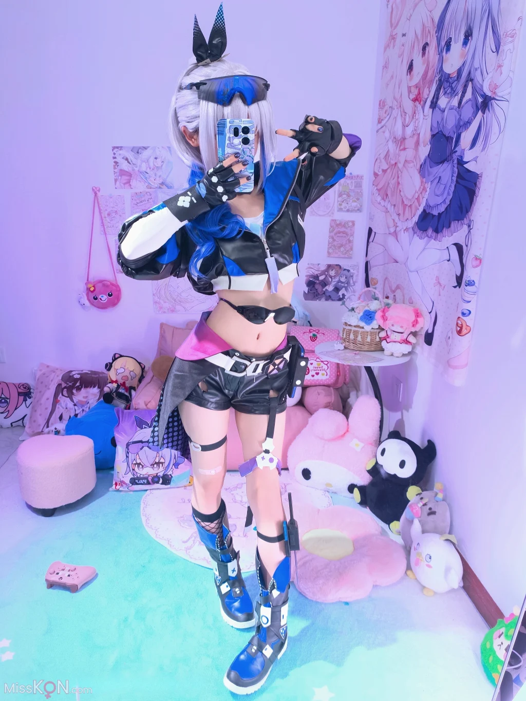 Coser@染三ran3: 崩坏星穹铁道 银狼 衬衫 (108 photos + 7 videos)
