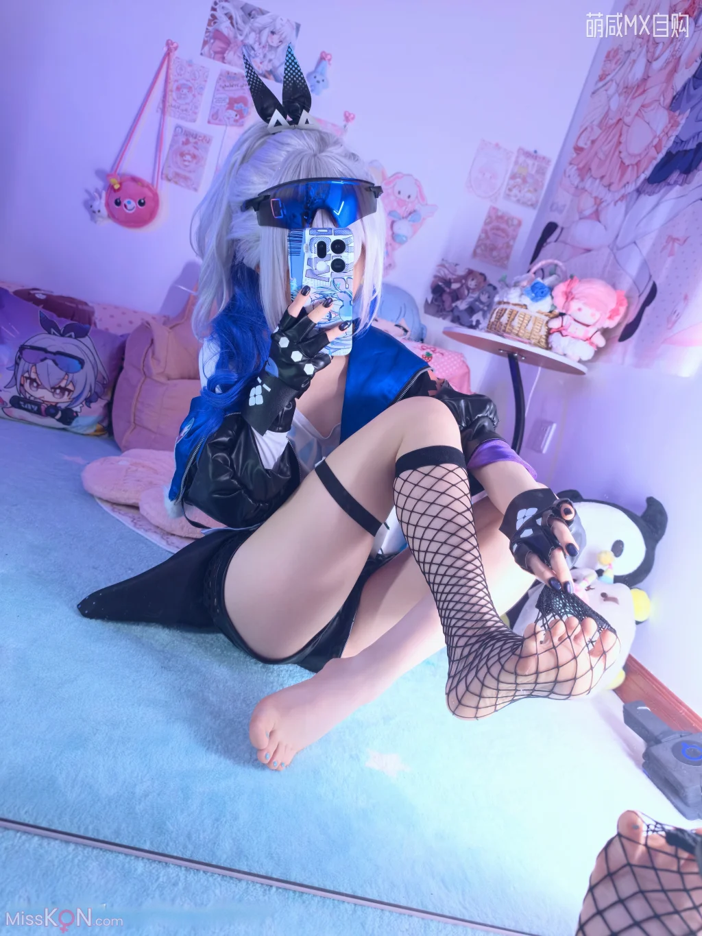 Coser@染三ran3: 崩坏星穹铁道 银狼 衬衫 (108 photos + 7 videos)