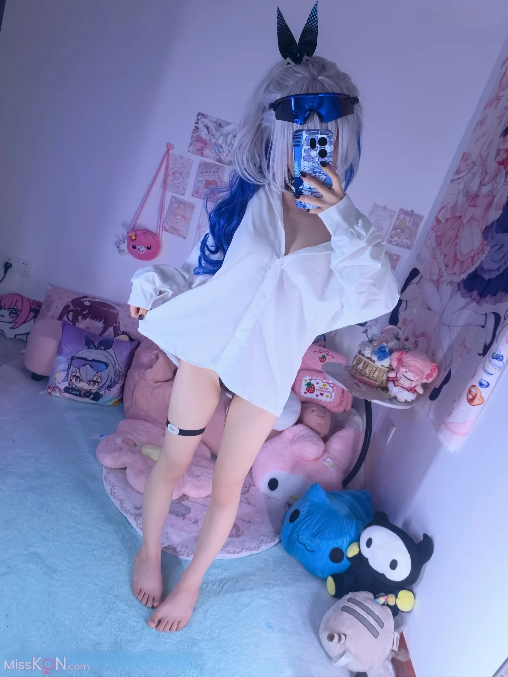 Coser@染三ran3: 崩坏星穹铁道 银狼 衬衫 (108 photos + 7 videos) – Page 3