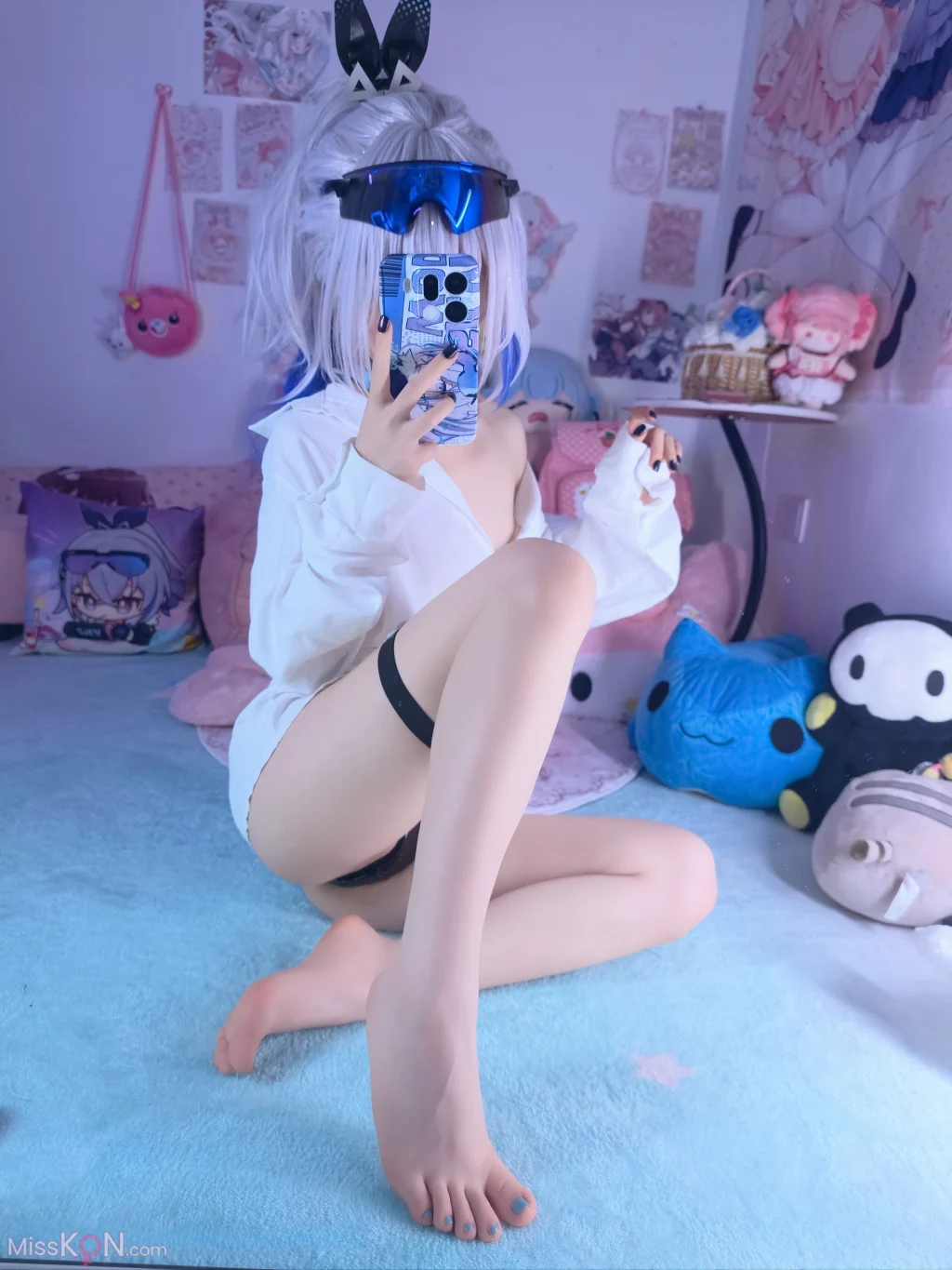Coser@染三ran3: 崩坏星穹铁道 银狼 衬衫 (108 photos + 7 videos) – Page 3