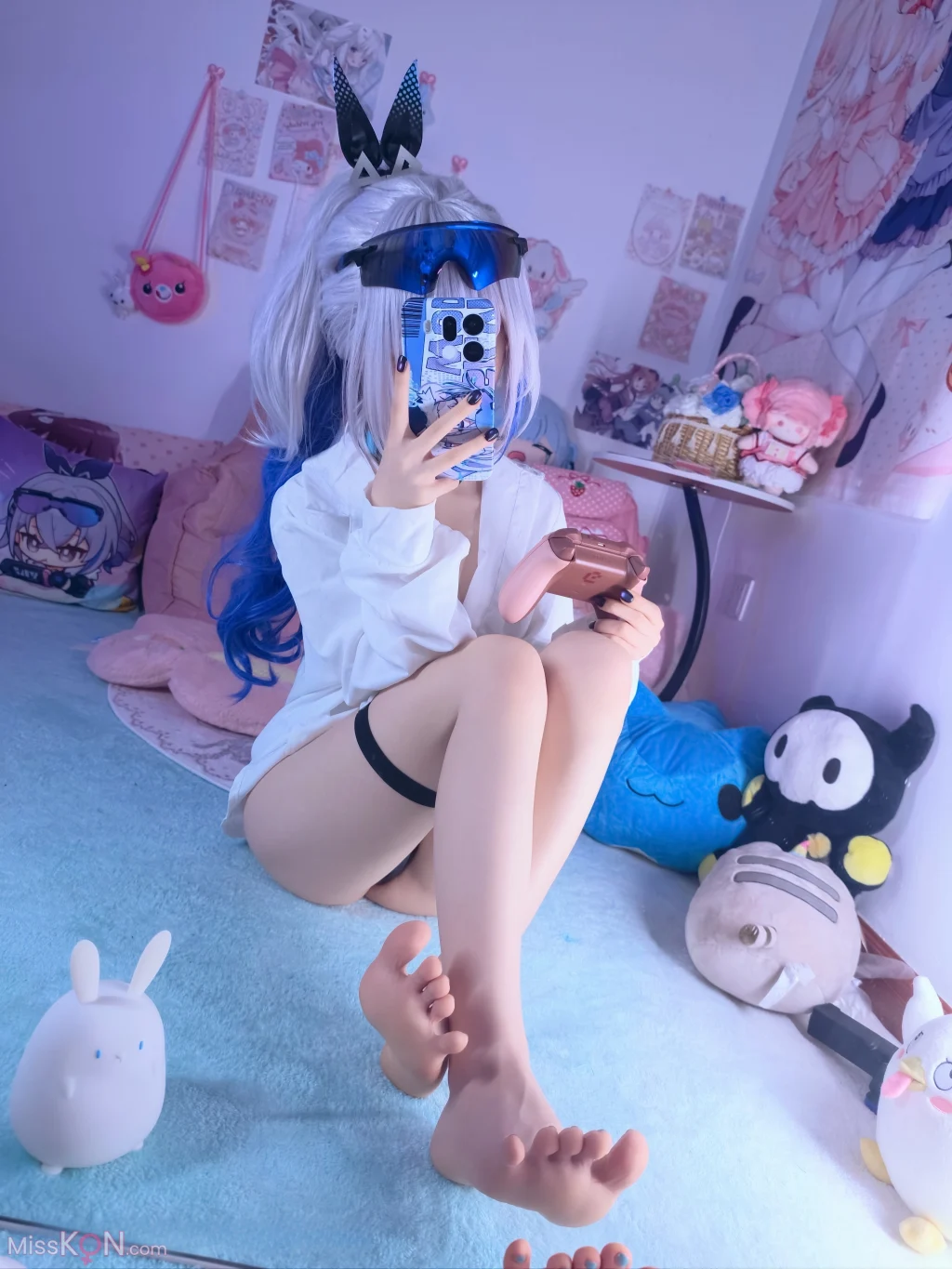 Coser@染三ran3: 崩坏星穹铁道 银狼 衬衫 (108 photos + 7 videos) – Page 3