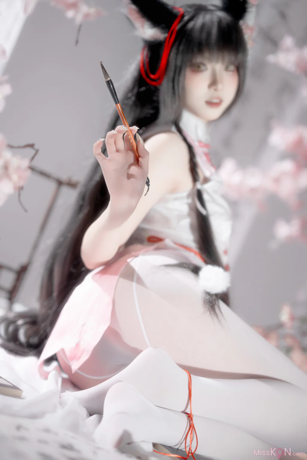 Coser@纸悦Etsu_ko: 长门旗袍 (60 photos)