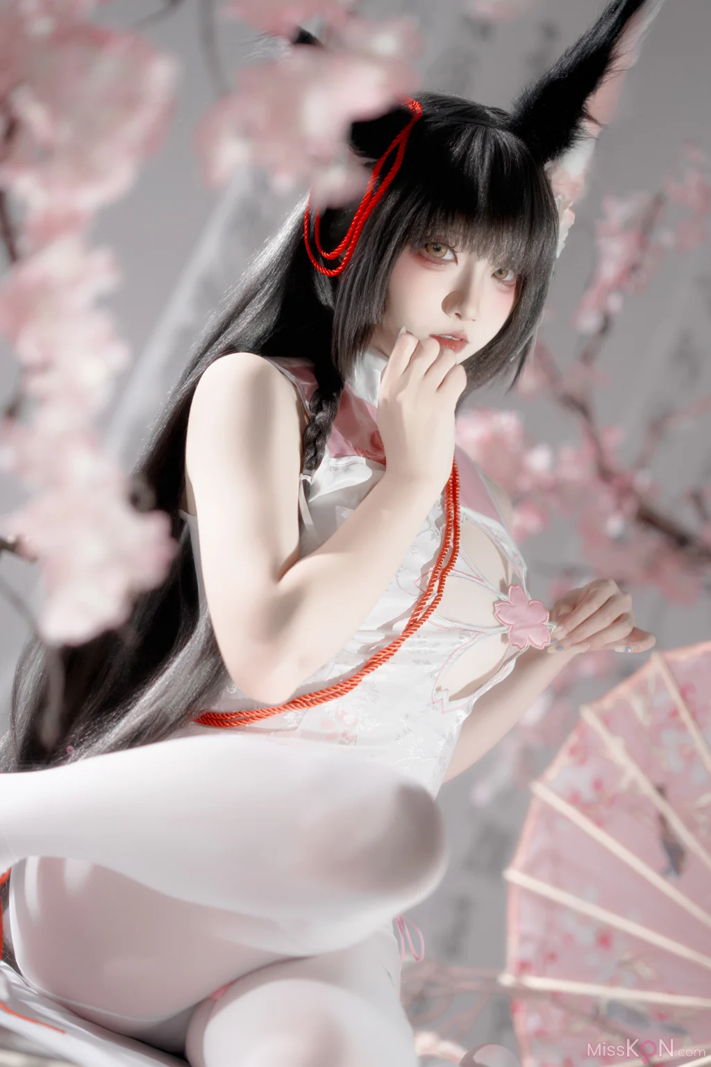Coser@纸悦Etsu_ko: 长门旗袍 (60 photos)