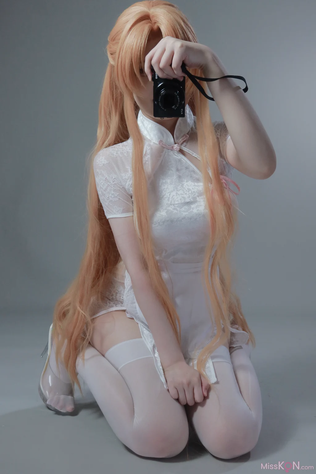 Coser@幼愛Youmeko: 亚丝娜 中华女仆 (42 photos)