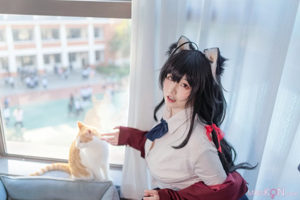 Coser@阿半今天很开心: 碧蓝航线-大凤 jk (125 photos)