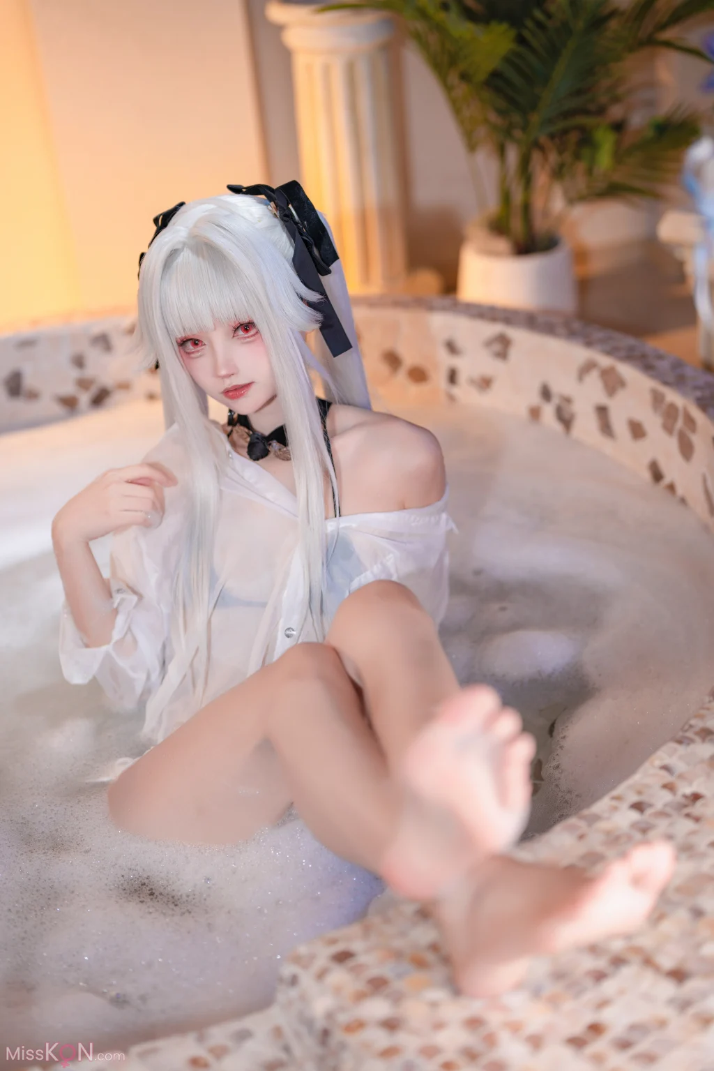 Coser@大大卷卷小卷: 美少女万华镜 水池 (34 photos + 1 video)
