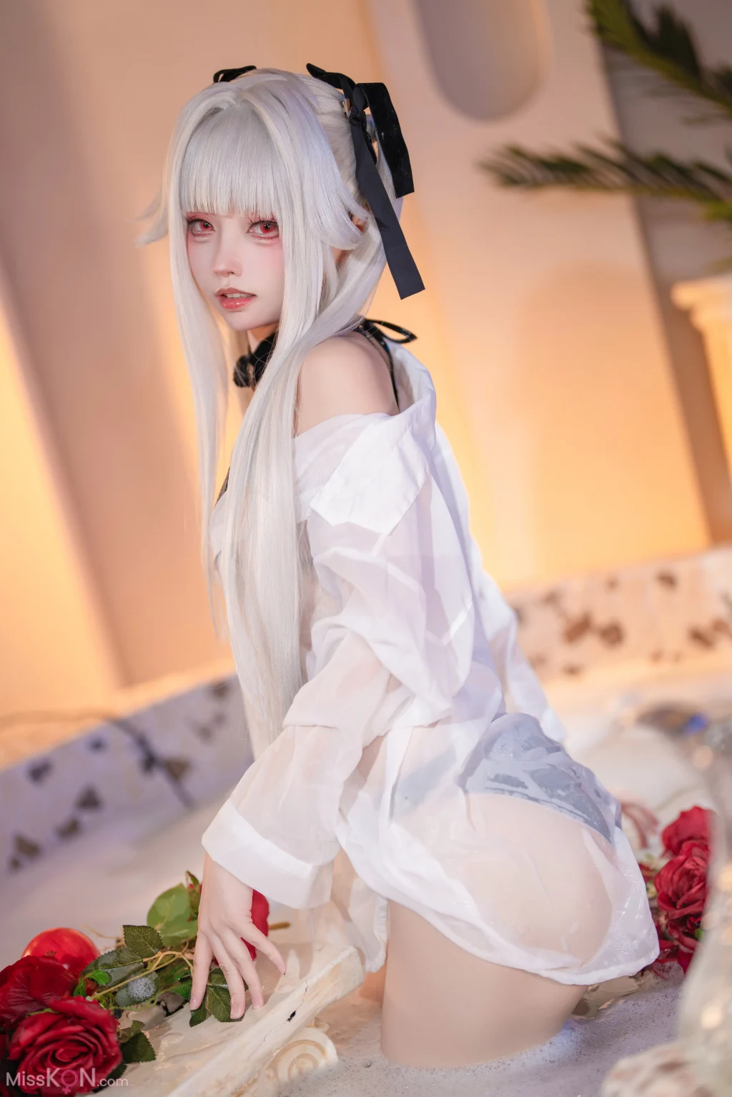 Coser@大大卷卷小卷: 美少女万华镜 水池 (34 photos + 1 video)