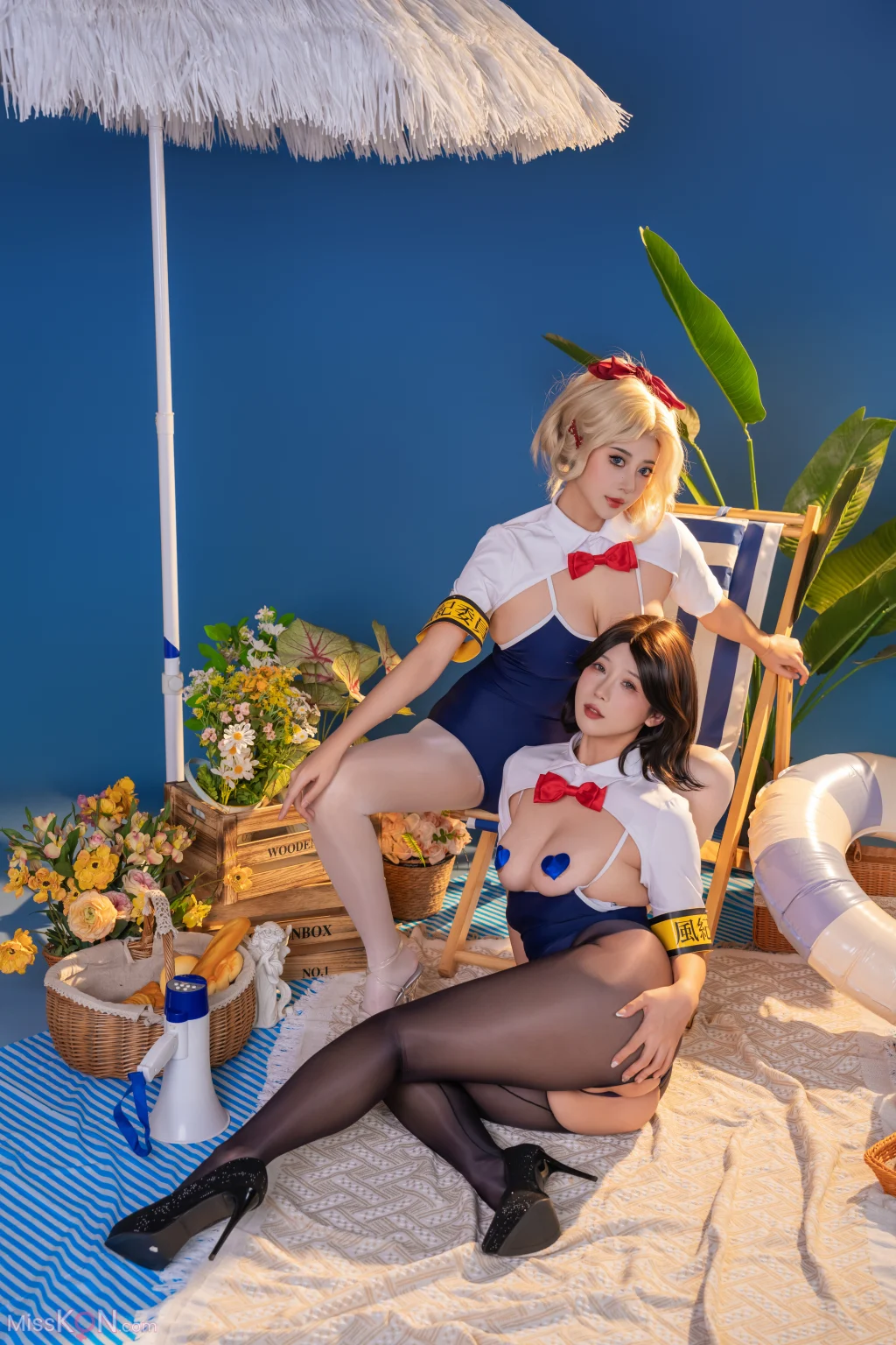 Coser@奈汐酱nice & 奶桃: 夏纪 (100 photos + 1 video) – Page 3