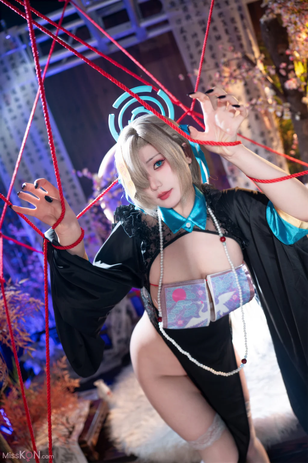 Coser@星澜是澜澜叫澜妹呀: 蔚蓝档案 一之濑明日奈 僵尸娘 (80 photos + 2 videos)
