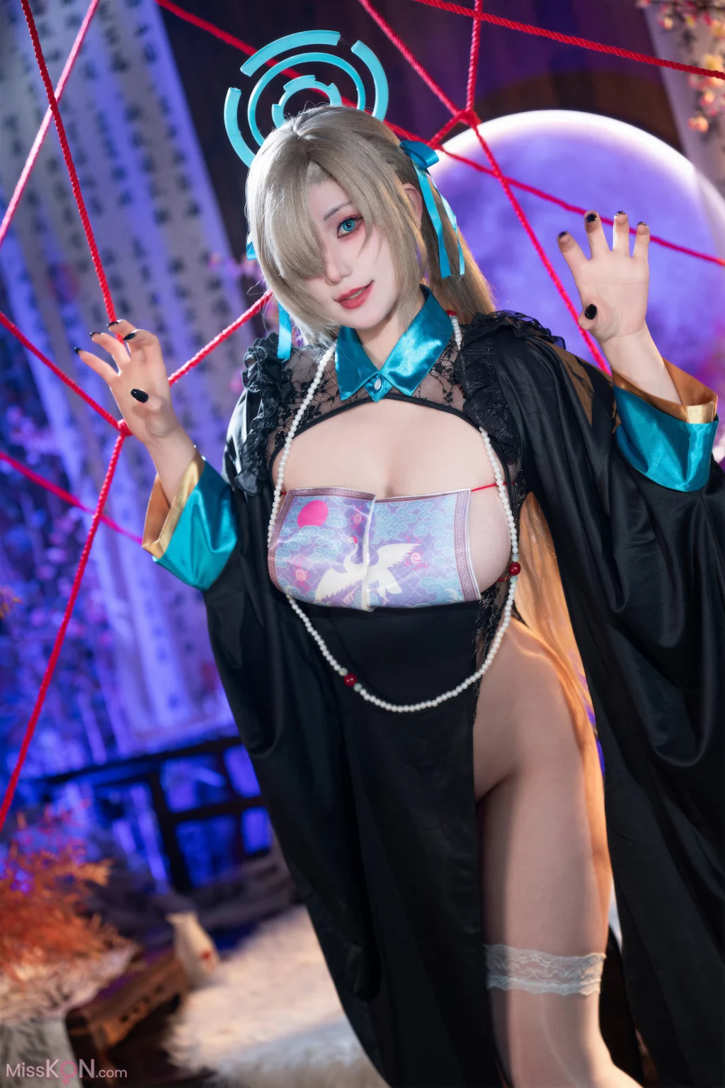 Coser@星澜是澜澜叫澜妹呀: 蔚蓝档案 一之濑明日奈 僵尸娘 (80 photos + 2 videos)