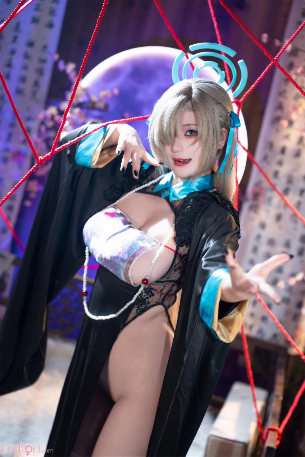 Coser@星澜是澜澜叫澜妹呀: 蔚蓝档案 一之濑明日奈 僵尸娘 (80 photos + 2 videos)