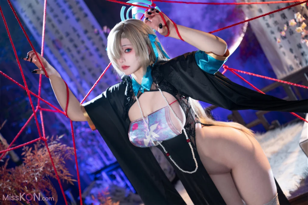 Coser@星澜是澜澜叫澜妹呀: 蔚蓝档案 一之濑明日奈 僵尸娘 (80 photos + 2 videos)
