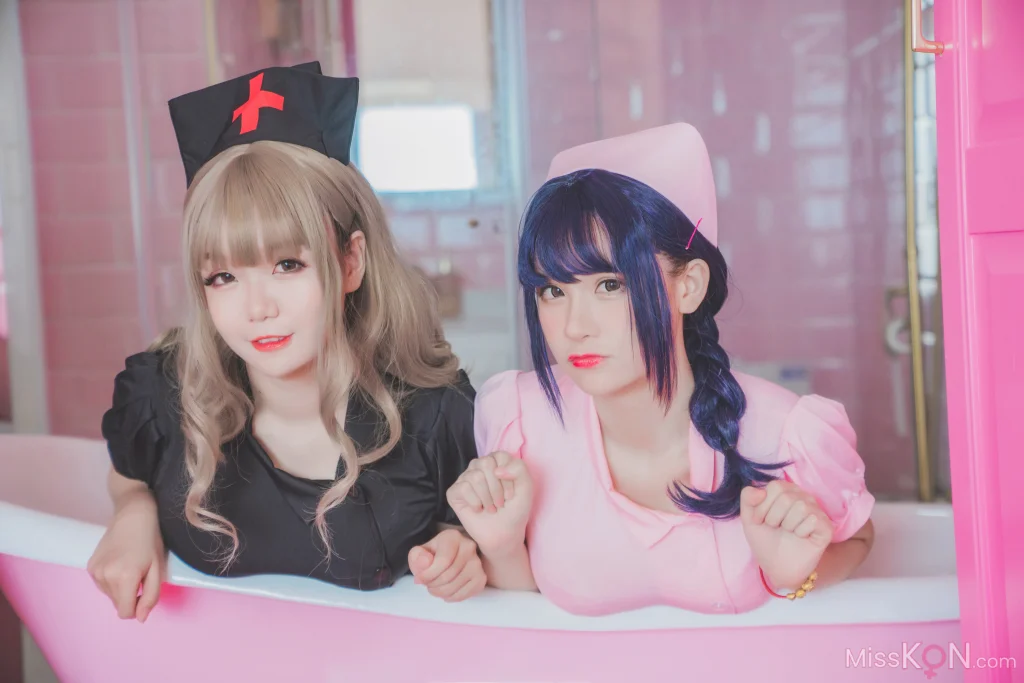 Coser@Yoko宅夏 & 小野 & 白金Saki & 前羽rr: 四人成双女友 (176 photos)