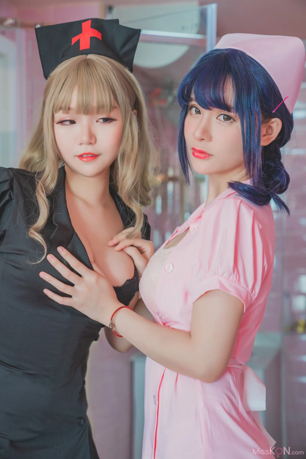 Coser@Yoko宅夏 & 小野 & 白金Saki & 前羽rr: 四人成双女友 (176 photos)