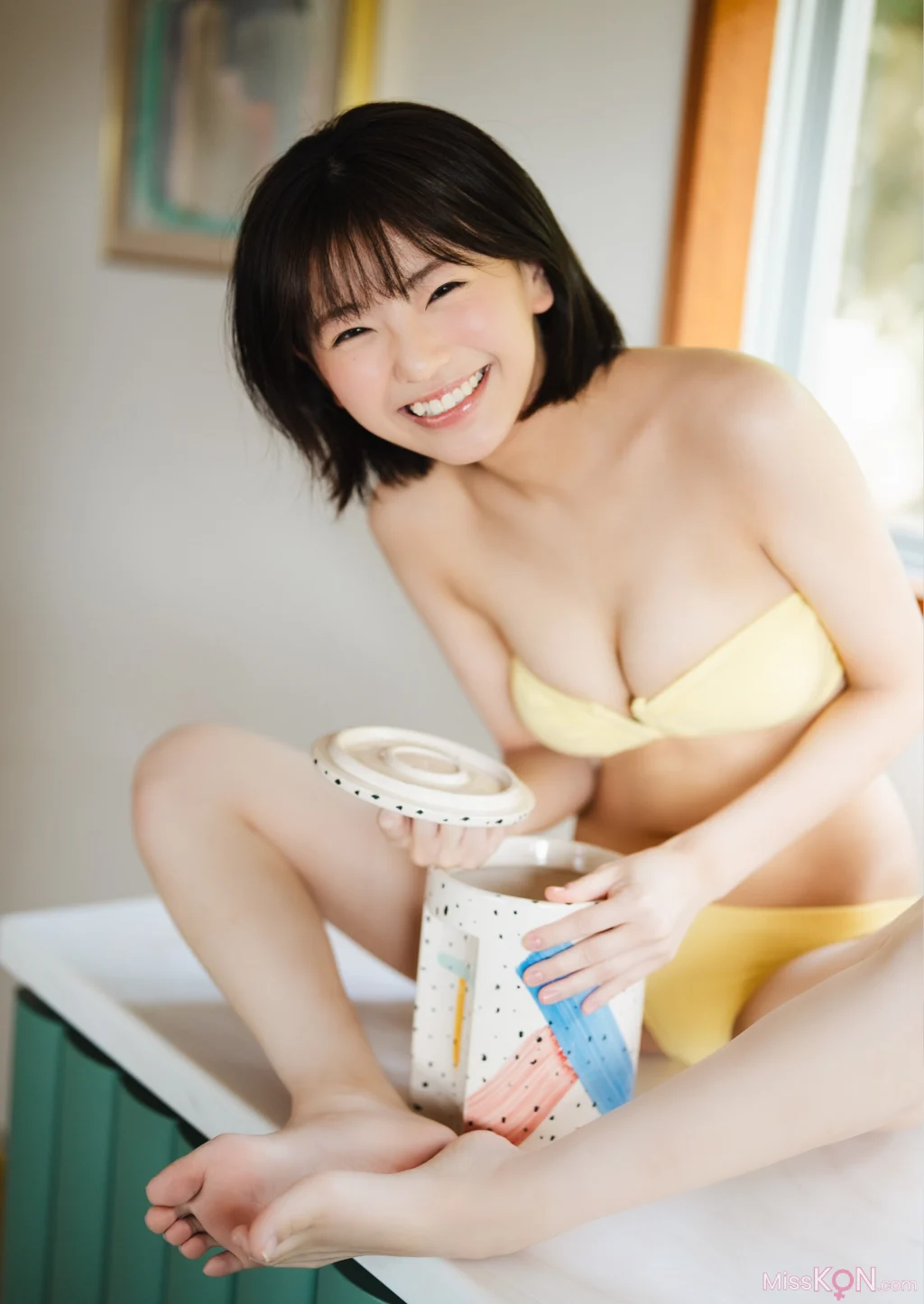 [JP] Ayu Okuma (大熊杏優): 【デジタル限定 YJ PHOTO BOOK】 「禁断の果実、ショートカット」 (55 photos)