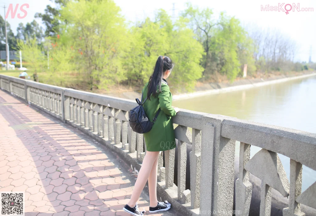 [NS纳丝摄影] No.100: A＋妹 学妹肉丝 (63 photos)