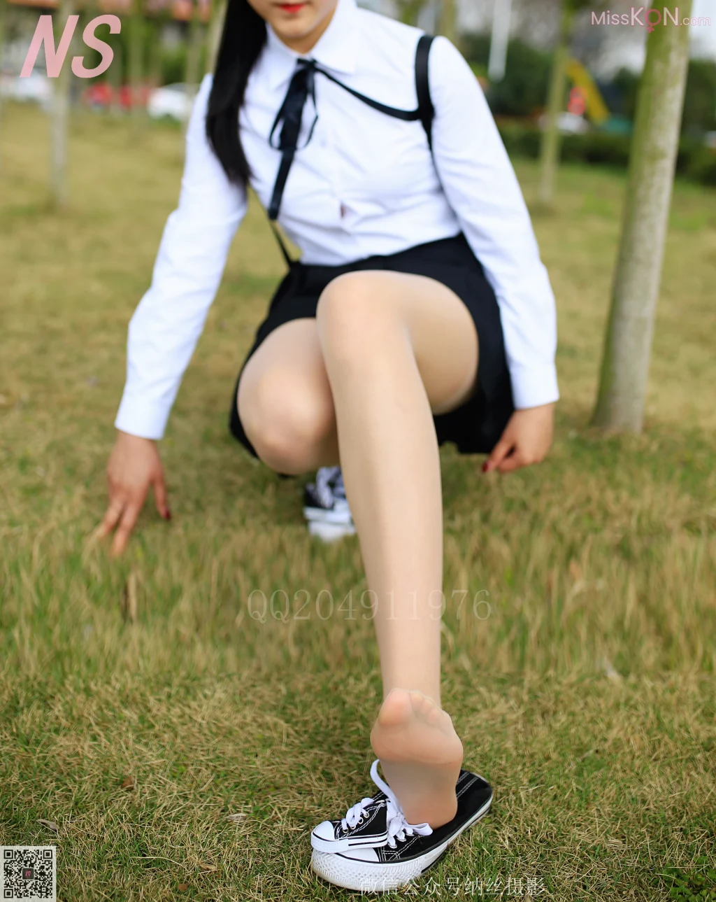 [NS纳丝摄影] No.100: A＋妹 学妹肉丝 (63 photos) – Page 2